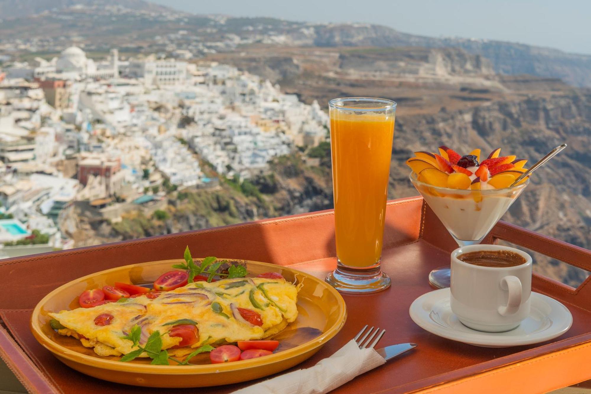 Anthos Caldera Suites Fira  Exteriér fotografie
